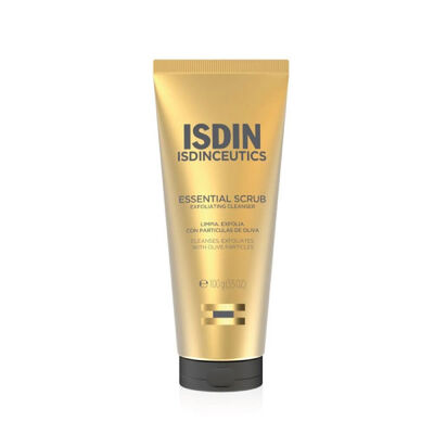 Gel Limpiador Exfoliante Isdin Essential Scrub - Frasco 100 ML