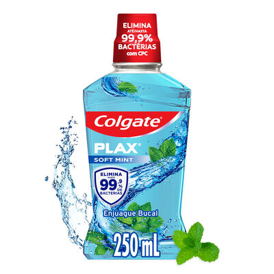 Enjuague Bucal Colgate Plax  Soft Mint - Frasco 250 ML