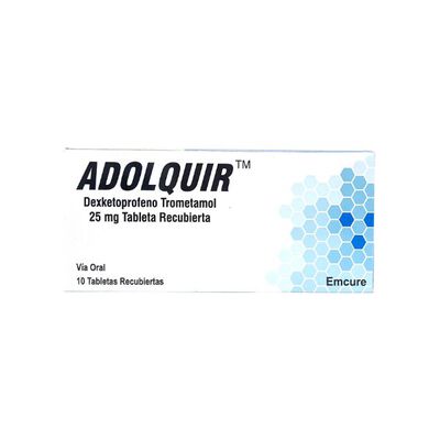 Adolquir 25mg Tabletas Recubiertas - Caja 10 UN