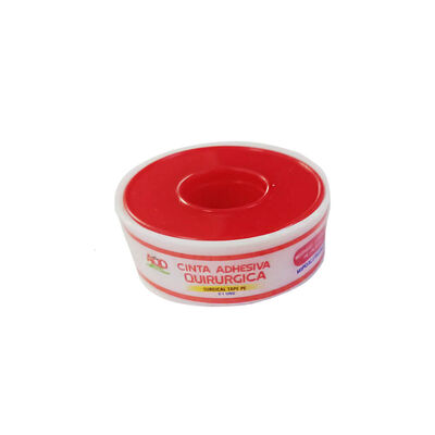 Esparadrapo de Pl&aacute;stico AQD 1.25Cm x 5M - Unidad 1 UN