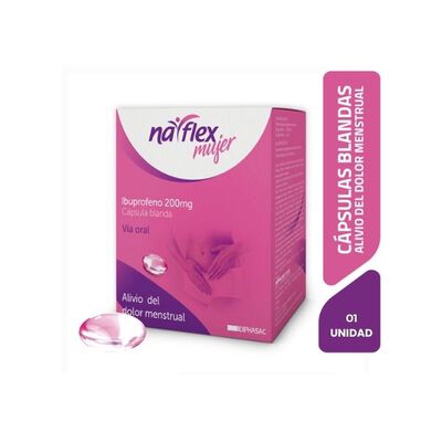 Nayflex Mujer 200MG - C&aacute;psula 1 UN