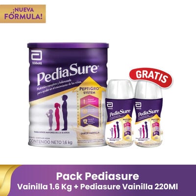 Pediasure Triplesure Vainilla - Lata 1.6 Kg