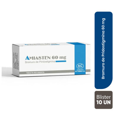 Amiasten 60 Mg Tableta Recubierta - Bl&iacute;ster 10 UN