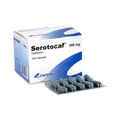 Serotocaf 500 Mg C&aacute;psula - Caja 100 UN