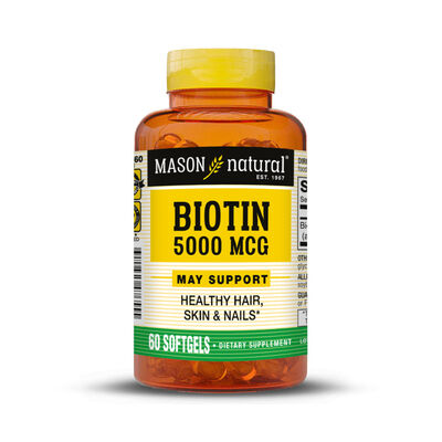 S&uacute;per Biotina 5000 MCG - Frasco 60 UN