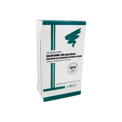 Salbutamol Aero Libre de CFC  - 1 UN