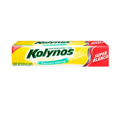 Kolynos Crema  Super Blanco - Tubo 100 MlL