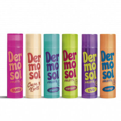 Dermosol Fruit Lipstick F20 Sabor Variado - Blister 1UN