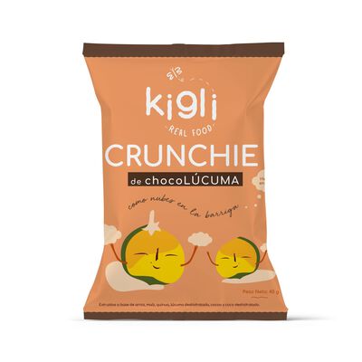 Kigli Crunchie Chocolucuma - Bolsa 40 Gr