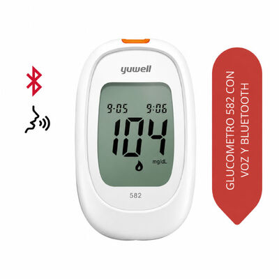 Gluc&oacute;metro con Bluetooth y voz Yuwell - 1 UN
