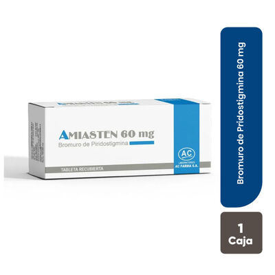 Amiasten 60 Mg Tableta Recubierta - Caja 50 UN