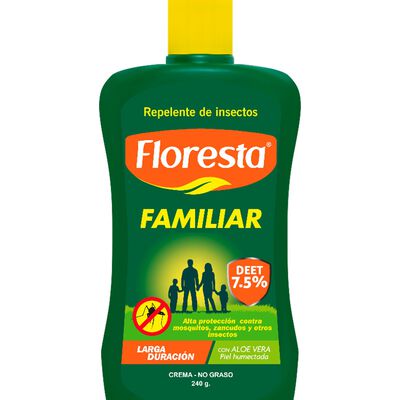 Repelente Floresta Familiar Crema - Frasco 240 G