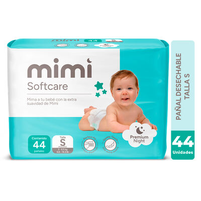 Pa&ntilde;al Mimi Sofcare Talla S - Bolsa 44 UN