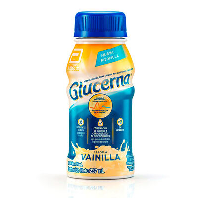 Glucerna L&iacute;quido Sabor Vainilla - Frasco 237 ML