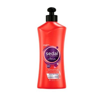 Sedal Crema para Peinar Keratina - Frasco 300 ML