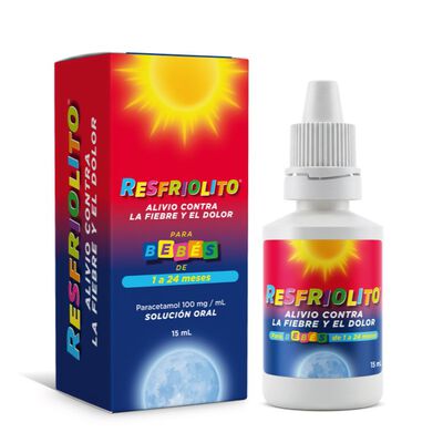 Resfriolito 100mg gotas - Frasco 15 ml