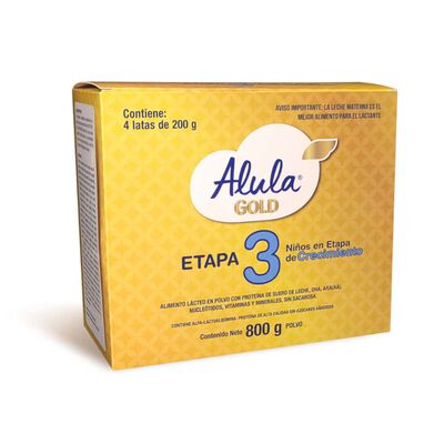 Pack Alula Gold 3 200 G - Caja 4 UN