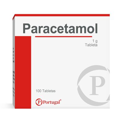 Paracetamol 1g Tableta - Caja 100 UN