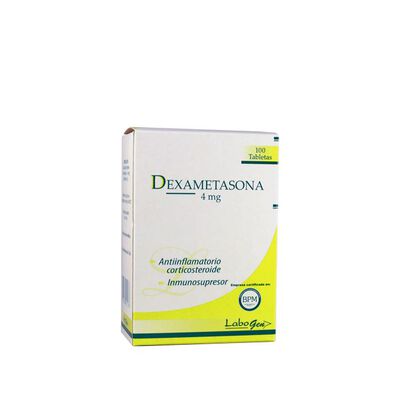 Dexametasona 4 Mg - Caja 100 UN