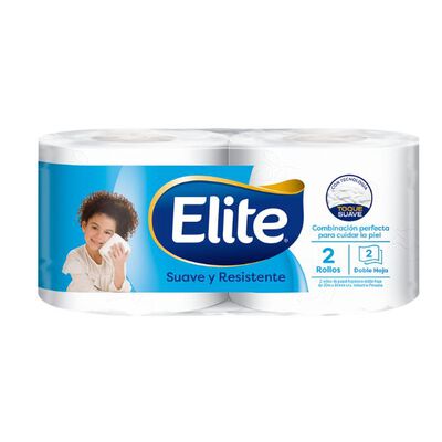 Papel Higienico Elite Doble Hoja - Bolsa 2 UN