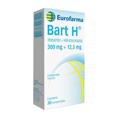 Bart H 300/12.5 Mg Comprimidos - Caja 30 UN