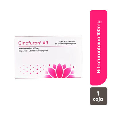 Ginofuran Xr 100Mg C&aacute;psulas - Caja 20 UN