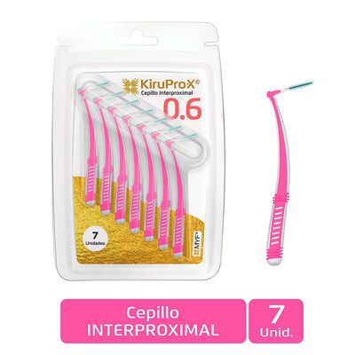 Kiruprox 0.6 Cepillo Interproximal - Bl&iacute;ster 7 UN