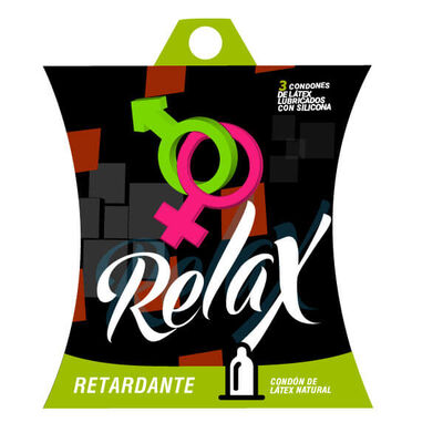 Preservativo Relax Retardante  - Caja 3 UN