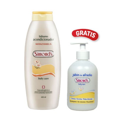 Acondicionador B&aacute;lsamo Simonds Manzanilla - Frasco 400 ML