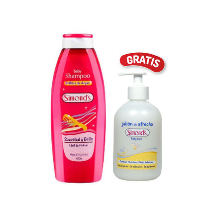 Shampoo Simonds Brillitos Arg&aacute;n - Frasco 400 ML