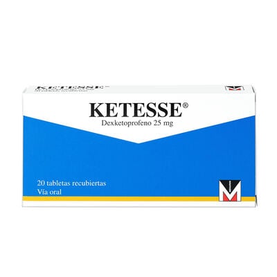 Ketesse 25mg  - Caja 20 UN