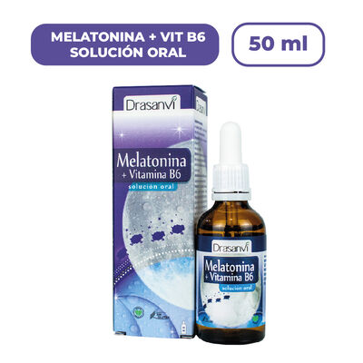 Melatonina + Vitamina B6 Soluci&oacute;n Oral - Frasco 50 ML