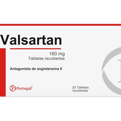 Valsartan 160 Mg Tableta Recubierta - Caja 20 UN