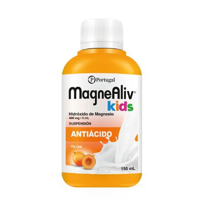 Magnealiv Kids Sabor Durazno - Frasco 150 Ml
