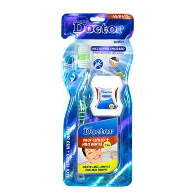 Pack Family Doctor Cepillo Dental + Hilo Dental 25 M - Unidad 1 UN