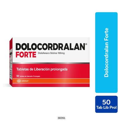 Dolocordralan Forte 100Mg Tabletas de Liberaci&oacute;n Prolongada - Bl&iacute;ster 10 UN