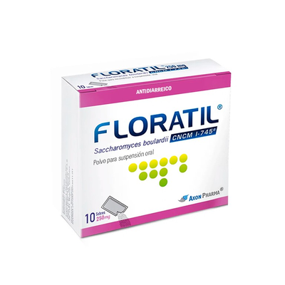 Floratil 250 Mg Polvo para Suspensi&oacute;n Oral - Caja 10 UN