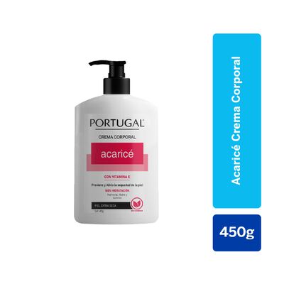 Portugal Crema Corporal Acaric&eacute; - Frasco 450 G