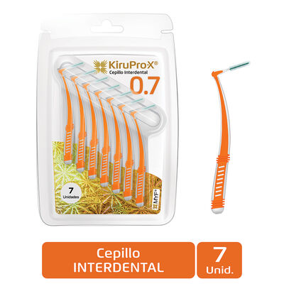 Kiruprox 0.7 Cepillo Interproximal - Bl&iacute;ster 7 UN