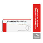 Losart&aacute;n Pot&aacute;sico 50mg Tableta - Caja 100 UN, , large image number null