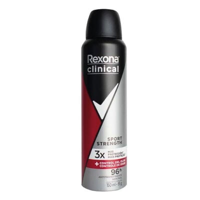 Desodorante Rexona Clinical Sport Men Aerosol - Frasco 150 ML