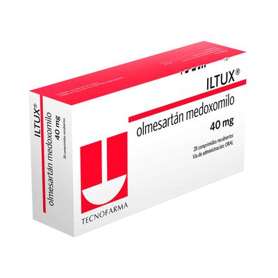 Iltux 40 Mg Comprimidos Recubiertos - Bl&iacute;ster 7 UN
