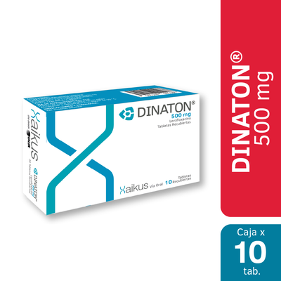 Dinaton 500 Mg Tabletas Recubiertas - Caja 10 UN