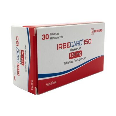 Irbecard 150Mg Tableta Recubierta - Caja 30 UN