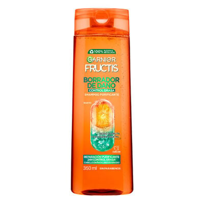 Garnier Fructis Shampoo Control Grasa - Frasco 350 Ml