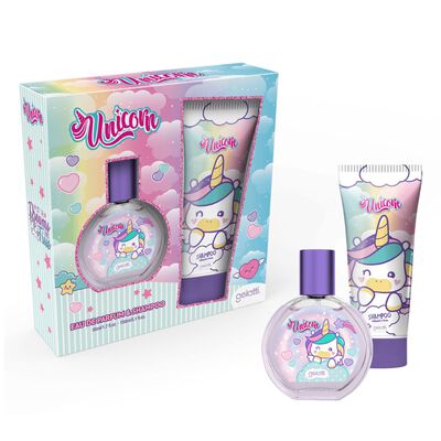 Set Unicorn Perfume 50 Ml + Shampoo - Pack 2 UN