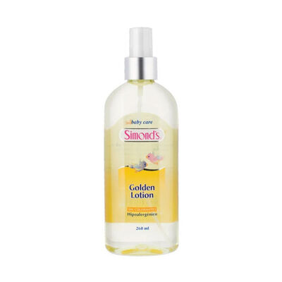 Golden loci&oacute;n Simonds - Frasco 260 ML
