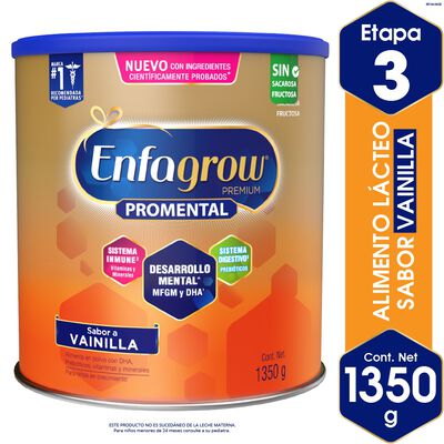 Enfagrow Premium Pro Menta Sabor Vainilla - Lata 1350 G