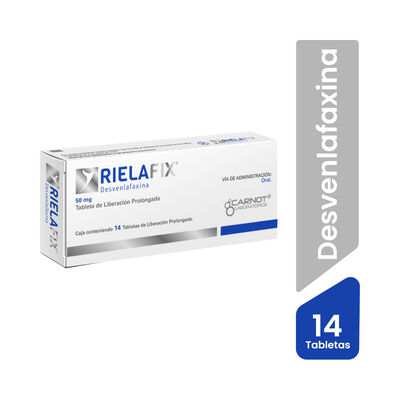Rielafix 50mg - Caja 28 tabletas