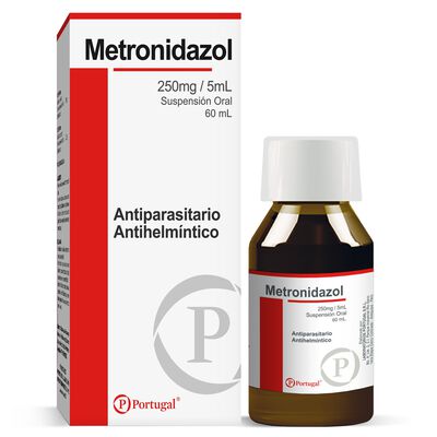 Metronidazol 250 Mg - Frasco 60 Mg